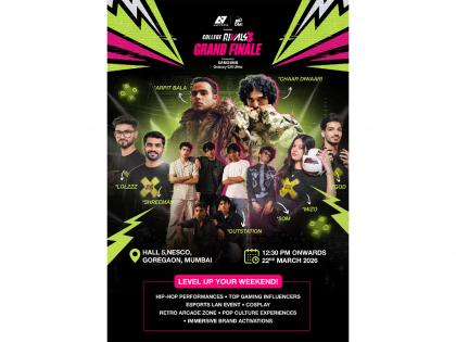 Chaar Diwaari & Arpit Bala Set to Headline College Rivals S3 Grand Finale, Powering India's Biggest Collegiate Esports Stage | Chaar Diwaari & Arpit Bala Set to Headline College Rivals S3 Grand Finale, Powering India's Biggest Collegiate Esports Stage Chaar Diwaari & Arpit Bala Set to Headline College Rivals S3 Grand Finale, Powering India's Biggest Collegiate Esports Stage | Chaar Diwaari & Arpit Bala Set to Headline College Rivals S3 Grand Finale, Powering India's Biggest Collegiate Esports Stage