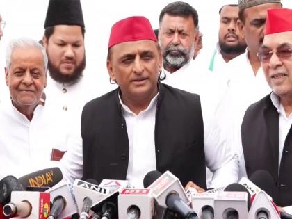 Akhilesh accuses BJP of "betraying" Ganga Maiya, backs Mamata Banerjee's "party of traitors" claim | Akhilesh accuses BJP of "betraying" Ganga Maiya, backs Mamata Banerjee's "party of traitors" claim Akhilesh accuses BJP of "betraying" Ganga Maiya, backs Mamata Banerjee's "party of traitors" claim | Akhilesh accuses BJP of "betraying" Ganga Maiya, backs Mamata Banerjee's "party of traitors" claim