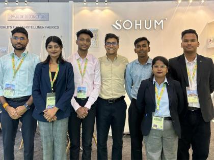 Sohum Linen Sees Huge Response at AAHAR 2026, Announces Two Major Launches | Sohum Linen Sees Huge Response at AAHAR 2026, Announces Two Major Launches