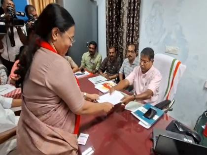 Kerala: LDF's Veena George files nomination for Aranmula Assembly constituency | Kerala: LDF's Veena George files nomination for Aranmula Assembly constituency Kerala: LDF's Veena George files nomination for Aranmula Assembly constituency | Kerala: LDF's Veena George files nomination for Aranmula Assembly constituency