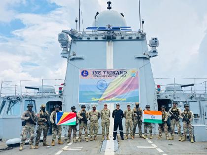 Indian Naval Ship Trikand concludes port call at Port Victoria in Seychelles | Indian Naval Ship Trikand concludes port call at Port Victoria in Seychelles Indian Naval Ship Trikand concludes port call at Port Victoria in Seychelles | Indian Naval Ship Trikand concludes port call at Port Victoria in Seychelles