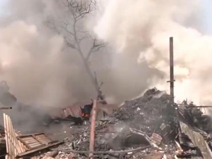 MP: Fire breaks out at Indore scrap godown, no casualties reported | MP: Fire breaks out at Indore scrap godown, no casualties reported MP: Fire breaks out at Indore scrap godown, no casualties reported | MP: Fire breaks out at Indore scrap godown, no casualties reported