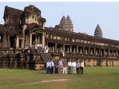 MEA Secretary (East) P Kumaran visits Angkor Wat, highlights shared India-Cambodia civilisational heritage | MEA Secretary (East) P Kumaran visits Angkor Wat, highlights shared India-Cambodia civilisational heritage MEA Secretary (East) P Kumaran visits Angkor Wat, highlights shared India-Cambodia civilisational heritage | MEA Secretary (East) P Kumaran visits Angkor Wat, highlights shared India-Cambodia civilisational heritage