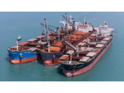 Deendayal Port Kandla achieves first-ever triple banking ship-to-ship operation at strong tidal port | Deendayal Port Kandla achieves first-ever triple banking ship-to-ship operation at strong tidal port Deendayal Port Kandla achieves first-ever triple banking ship-to-ship operation at strong tidal port | Deendayal Port Kandla achieves first-ever triple banking ship-to-ship operation at strong tidal port