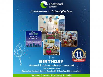 Celebrating a Legacy of Trust: Chettinad Cement Honors Valued Dealer on His Birthday | Celebrating a Legacy of Trust: Chettinad Cement Honors Valued Dealer on His Birthday Celebrating a Legacy of Trust: Chettinad Cement Honors Valued Dealer on His Birthday | Celebrating a Legacy of Trust: Chettinad Cement Honors Valued Dealer on His Birthday