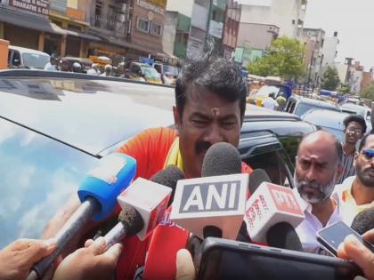 "Kanimozhi can pose challenge to Udhayanidhi Stalin": NTK leader Seeman on reports of DMK MP's potential entry to state politics | "Kanimozhi can pose challenge to Udhayanidhi Stalin": NTK leader Seeman on reports of DMK MP's potential entry to state politics "Kanimozhi can pose challenge to Udhayanidhi Stalin": NTK leader Seeman on reports of DMK MP's potential entry to state politics | "Kanimozhi can pose challenge to Udhayanidhi Stalin": NTK leader Seeman on reports of DMK MP's potential entry to state politics