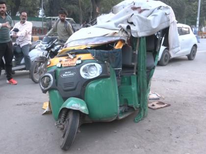 MP: Five dead in Gwalior as speeding car collides with auto-rickshaw | MP: Five dead in Gwalior as speeding car collides with auto-rickshaw MP: Five dead in Gwalior as speeding car collides with auto-rickshaw | MP: Five dead in Gwalior as speeding car collides with auto-rickshaw