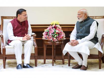 Uttarakhand CM Dhami meets PM Modi, discusses development and key projetcs | Uttarakhand CM Dhami meets PM Modi, discusses development and key projetcs Uttarakhand CM Dhami meets PM Modi, discusses development and key projetcs | Uttarakhand CM Dhami meets PM Modi, discusses development and key projetcs