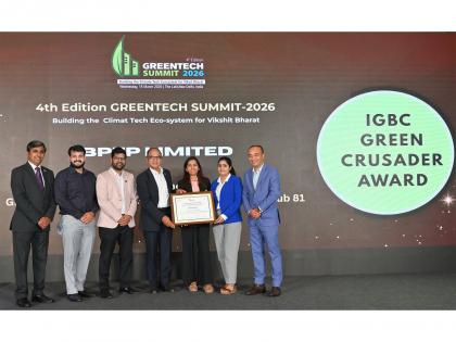BPTP Recognised as 'IGBC Green Crusader' at IGBC Greentech Summit 2026