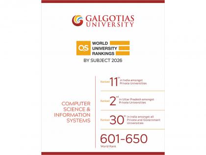 Galgotias University is Among the Top Global Institutions in the QS Rankings 2026 for Computer Science | Galgotias University is Among the Top Global Institutions in the QS Rankings 2026 for Computer Science Galgotias University is Among the Top Global Institutions in the QS Rankings 2026 for Computer Science | Galgotias University is Among the Top Global Institutions in the QS Rankings 2026 for Computer Science