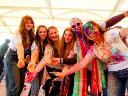 Indians and Azerbaijanis celebrate Holi and Novruz together in Baku | Indians and Azerbaijanis celebrate Holi and Novruz together in Baku Indians and Azerbaijanis celebrate Holi and Novruz together in Baku | Indians and Azerbaijanis celebrate Holi and Novruz together in Baku