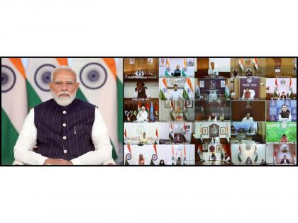 PM Modi chairs meeting with CMs on West Asia crisis | PM Modi chairs meeting with CMs on West Asia crisis PM Modi chairs meeting with CMs on West Asia crisis | PM Modi chairs meeting with CMs on West Asia crisis