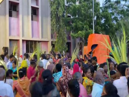 Catholic christians mark Palm Sunday with religious fervour in Tamil Nadu | Catholic christians mark Palm Sunday with religious fervour in Tamil Nadu Catholic christians mark Palm Sunday with religious fervour in Tamil Nadu | Catholic christians mark Palm Sunday with religious fervour in Tamil Nadu