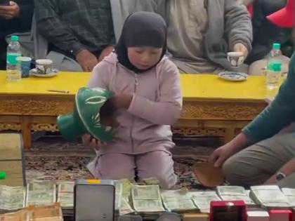 Little girl in Ladakh breaks her "gullak" to donate for Iran relief efforts | Little girl in Ladakh breaks her "gullak" to donate for Iran relief efforts Little girl in Ladakh breaks her "gullak" to donate for Iran relief efforts | Little girl in Ladakh breaks her "gullak" to donate for Iran relief efforts