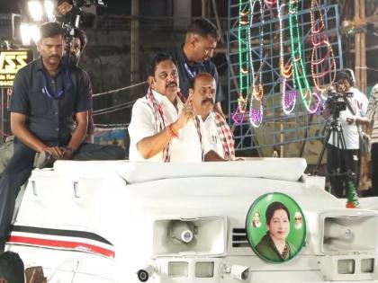 Tamil Nadu: EPS slams DMK and MK Stalin, calls him 'Puppet CM' at Kovilpatti rally | Tamil Nadu: EPS slams DMK and MK Stalin, calls him 'Puppet CM' at Kovilpatti rally