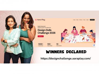 Aara Play Announces Results of Design Dolls Challenge 2026 | Aara Play Announces Results of Design Dolls Challenge 2026 Aara Play Announces Results of Design Dolls Challenge 2026 | Aara Play Announces Results of Design Dolls Challenge 2026
