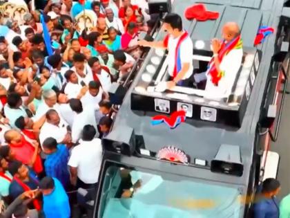 Tamil Nadu Dy CM Udayanidhi Stalin campaigns in Dharmapuri ahead of Assembly polls | Tamil Nadu Dy CM Udayanidhi Stalin campaigns in Dharmapuri ahead of Assembly polls Tamil Nadu Dy CM Udayanidhi Stalin campaigns in Dharmapuri ahead of Assembly polls | Tamil Nadu Dy CM Udayanidhi Stalin campaigns in Dharmapuri ahead of Assembly polls