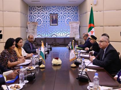 India-Algeria hold 7th round of Foreign Office Consultations; agree to deepen partnership | India-Algeria hold 7th round of Foreign Office Consultations; agree to deepen partnership India-Algeria hold 7th round of Foreign Office Consultations; agree to deepen partnership | India-Algeria hold 7th round of Foreign Office Consultations; agree to deepen partnership