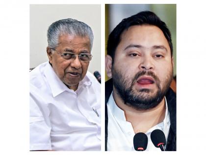 Keralam CM Pinarayi Vijayan thanks Tejashwi Yadav for support to candidate in Malappuram | Keralam CM Pinarayi Vijayan thanks Tejashwi Yadav for support to candidate in Malappuram Keralam CM Pinarayi Vijayan thanks Tejashwi Yadav for support to candidate in Malappuram | Keralam CM Pinarayi Vijayan thanks Tejashwi Yadav for support to candidate in Malappuram