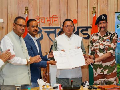 Uttarakhand CM, ITBP sign MoU to procure local produce under 'Vibrant Village Programme' | Uttarakhand CM, ITBP sign MoU to procure local produce under 'Vibrant Village Programme' Uttarakhand CM, ITBP sign MoU to procure local produce under 'Vibrant Village Programme' | Uttarakhand CM, ITBP sign MoU to procure local produce under 'Vibrant Village Programme'