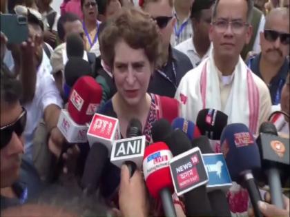 Article "This is a corrupt Govt...People are tired, want Assam to rise": Priyanka Gandhi targets BJP, promises justice for Zubeen Garg | Article "This is a corrupt Govt...People are tired, want Assam to rise": Priyanka Gandhi targets BJP, promises justice for Zubeen Garg Article "This is a corrupt Govt...People are tired, want Assam to rise": Priyanka Gandhi targets BJP, promises justice for Zubeen Garg | Article "This is a corrupt Govt...People are tired, want Assam to rise": Priyanka Gandhi targets BJP, promises justice for Zubeen Garg