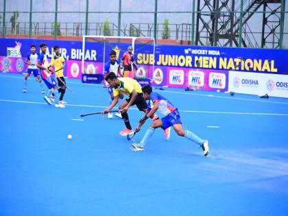 Goans Hockey, Hockey Uttarakhand, Hockey Arunachal register wins on Day 3 of 16th Hockey India Sub Junior Men National Championship 2026 in Rajgir | Goans Hockey, Hockey Uttarakhand, Hockey Arunachal register wins on Day 3 of 16th Hockey India Sub Junior Men National Championship 2026 in Rajgir Goans Hockey, Hockey Uttarakhand, Hockey Arunachal register wins on Day 3 of 16th Hockey India Sub Junior Men National Championship 2026 in Rajgir | Goans Hockey, Hockey Uttarakhand, Hockey Arunachal register wins on Day 3 of 16th Hockey India Sub Junior Men National Championship 2026 in Rajgir