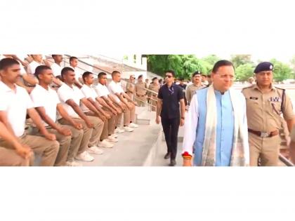Uttarakhand CM addresses police constables undergoing training in Dehradun | Uttarakhand CM addresses police constables undergoing training in Dehradun Uttarakhand CM addresses police constables undergoing training in Dehradun | Uttarakhand CM addresses police constables undergoing training in Dehradun