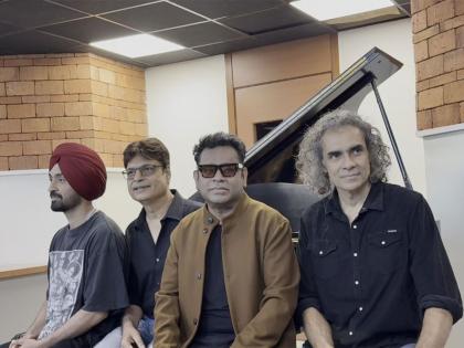 AR Rahman, Diljit Dosanjh collaborate for soulful song in Imtiaz Ali's 'Main Vaapas Aaunga' | AR Rahman, Diljit Dosanjh collaborate for soulful song in Imtiaz Ali's 'Main Vaapas Aaunga' AR Rahman, Diljit Dosanjh collaborate for soulful song in Imtiaz Ali's 'Main Vaapas Aaunga' | AR Rahman, Diljit Dosanjh collaborate for soulful song in Imtiaz Ali's 'Main Vaapas Aaunga'