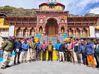 Badrinath Dham preparations reviewed ahead of April 23 opening; Temple Committee CEO sets April 20 deadline for works | Badrinath Dham preparations reviewed ahead of April 23 opening; Temple Committee CEO sets April 20 deadline for works Badrinath Dham preparations reviewed ahead of April 23 opening; Temple Committee CEO sets April 20 deadline for works | Badrinath Dham preparations reviewed ahead of April 23 opening; Temple Committee CEO sets April 20 deadline for works