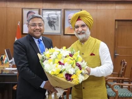 MEA Secretary (West) Sibi George calls on Delhi Lt Governor at Lok Niwas | MEA Secretary (West) Sibi George calls on Delhi Lt Governor at Lok Niwas MEA Secretary (West) Sibi George calls on Delhi Lt Governor at Lok Niwas | MEA Secretary (West) Sibi George calls on Delhi Lt Governor at Lok Niwas