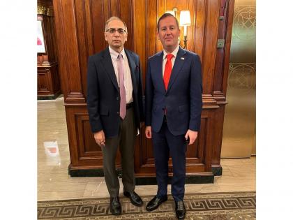 Ambassadors Kwatra, Gor discuss enhancing India-US strategic ties | Ambassadors Kwatra, Gor discuss enhancing India-US strategic ties Ambassadors Kwatra, Gor discuss enhancing India-US strategic ties | Ambassadors Kwatra, Gor discuss enhancing India-US strategic ties
