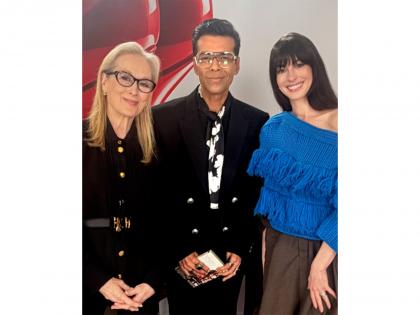 "My knees were RATTLING," says Karan Johar as he meets Meryl Streep, Anne Hathaway in Tokyo | "My knees were RATTLING," says Karan Johar as he meets Meryl Streep, Anne Hathaway in Tokyo "My knees were RATTLING," says Karan Johar as he meets Meryl Streep, Anne Hathaway in Tokyo | "My knees were RATTLING," says Karan Johar as he meets Meryl Streep, Anne Hathaway in Tokyo