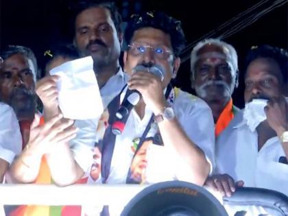 "DMK government has not been able to bring effective schemes": AIADMK candidate | "DMK government has not been able to bring effective schemes": AIADMK candidate "DMK government has not been able to bring effective schemes": AIADMK candidate | "DMK government has not been able to bring effective schemes": AIADMK candidate