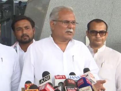 "He is using abusive language in public": Congress leader Bhupesh Baghel slams Assam CM | "He is using abusive language in public": Congress leader Bhupesh Baghel slams Assam CM "He is using abusive language in public": Congress leader Bhupesh Baghel slams Assam CM | "He is using abusive language in public": Congress leader Bhupesh Baghel slams Assam CM