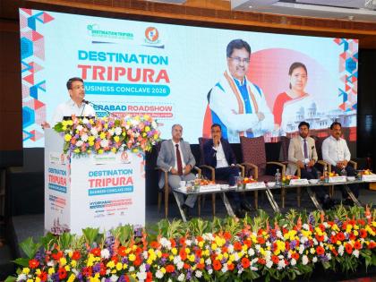 Department of Industries & Commerce, Government of Tripura Destination Tripura - Business Meet 2026 Investors' Roadshow Held in Hyderabad | Department of Industries & Commerce, Government of Tripura Destination Tripura - Business Meet 2026 Investors' Roadshow Held in Hyderabad Department of Industries & Commerce, Government of Tripura Destination Tripura - Business Meet 2026 Investors' Roadshow Held in Hyderabad | Department of Industries & Commerce, Government of Tripura Destination Tripura - Business Meet 2026 Investors' Roadshow Held in Hyderabad