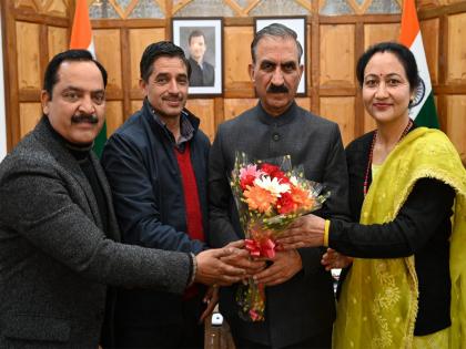 Himachal: Delegation of state Computer Teachers' Association meets CM Sukhu | Himachal: Delegation of state Computer Teachers' Association meets CM Sukhu Himachal: Delegation of state Computer Teachers' Association meets CM Sukhu | Himachal: Delegation of state Computer Teachers' Association meets CM Sukhu