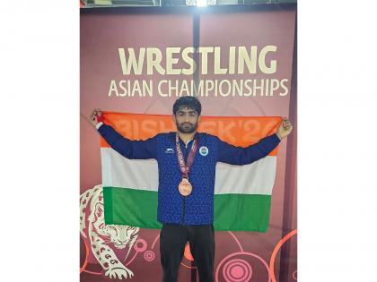 Asian Wrestling C'ships 2026: Nitesh bags silver; Sachin Sahrawat, Prince add two bronze to India's tally | Asian Wrestling C'ships 2026: Nitesh bags silver; Sachin Sahrawat, Prince add two bronze to India's tally Asian Wrestling C'ships 2026: Nitesh bags silver; Sachin Sahrawat, Prince add two bronze to India's tally | Asian Wrestling C'ships 2026: Nitesh bags silver; Sachin Sahrawat, Prince add two bronze to India's tally