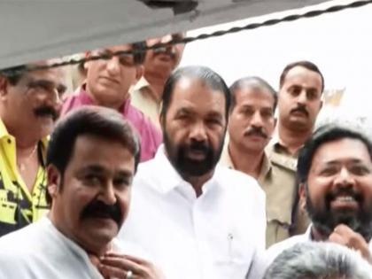 Keralam polls: V Sivankutty, Mohanlal among early voters in Thiruvananthapuram | Keralam polls: V Sivankutty, Mohanlal among early voters in Thiruvananthapuram Keralam polls: V Sivankutty, Mohanlal among early voters in Thiruvananthapuram | Keralam polls: V Sivankutty, Mohanlal among early voters in Thiruvananthapuram