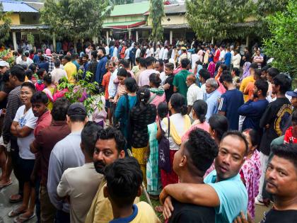 Assam sees over 75 pc polling till 4.30 pm; voter turnout 62.71 pc in Keralam, 72.40 in Puducherry | Assam sees over 75 pc polling till 4.30 pm; voter turnout 62.71 pc in Keralam, 72.40 in Puducherry Assam sees over 75 pc polling till 4.30 pm; voter turnout 62.71 pc in Keralam, 72.40 in Puducherry | Assam sees over 75 pc polling till 4.30 pm; voter turnout 62.71 pc in Keralam, 72.40 in Puducherry
