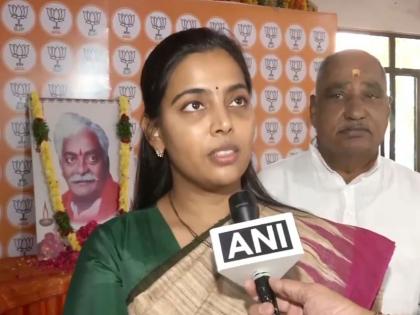 "This will surely change India's future": Telangana BJP's Vijayalaxmi on Women's Reservation Bill | "This will surely change India's future": Telangana BJP's Vijayalaxmi on Women's Reservation Bill "This will surely change India's future": Telangana BJP's Vijayalaxmi on Women's Reservation Bill | "This will surely change India's future": Telangana BJP's Vijayalaxmi on Women's Reservation Bill