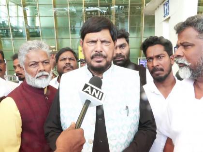 "Bill will be passed unanimously," says Union Minister Athawale on women's reservation | "Bill will be passed unanimously," says Union Minister Athawale on women's reservation "Bill will be passed unanimously," says Union Minister Athawale on women's reservation | "Bill will be passed unanimously," says Union Minister Athawale on women's reservation