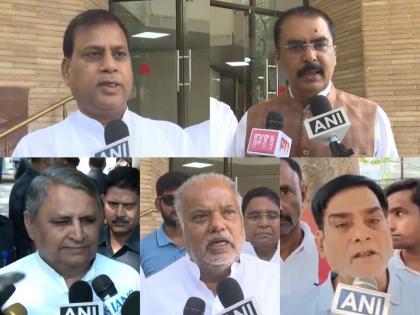 "May he keep strengthening his identity": Bihar ministers hail Nitish Kumar on taking oath as RS MP | "May he keep strengthening his identity": Bihar ministers hail Nitish Kumar on taking oath as RS MP "May he keep strengthening his identity": Bihar ministers hail Nitish Kumar on taking oath as RS MP | "May he keep strengthening his identity": Bihar ministers hail Nitish Kumar on taking oath as RS MP