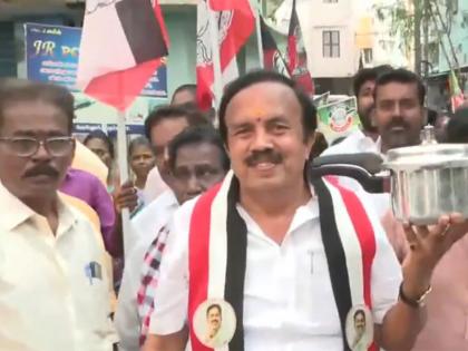 Tamil Nadu polls: AMMK candidate Rajasekaran leads door-to-door campaign in Tiruchirappalli West | Tamil Nadu polls: AMMK candidate Rajasekaran leads door-to-door campaign in Tiruchirappalli West Tamil Nadu polls: AMMK candidate Rajasekaran leads door-to-door campaign in Tiruchirappalli West | Tamil Nadu polls: AMMK candidate Rajasekaran leads door-to-door campaign in Tiruchirappalli West