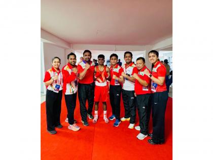 Asian Boxing Championships: Vishvanath strikes gold medal as India caps campaign with 5 golds | Asian Boxing Championships: Vishvanath strikes gold medal as India caps campaign with 5 golds Asian Boxing Championships: Vishvanath strikes gold medal as India caps campaign with 5 golds | Asian Boxing Championships: Vishvanath strikes gold medal as India caps campaign with 5 golds