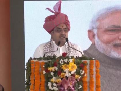 CM Bhajanlal attends "Vyapar Rajasthan 2026" event, targets Congress over appeasement politics | CM Bhajanlal attends "Vyapar Rajasthan 2026" event, targets Congress over appeasement politics CM Bhajanlal attends "Vyapar Rajasthan 2026" event, targets Congress over appeasement politics | CM Bhajanlal attends "Vyapar Rajasthan 2026" event, targets Congress over appeasement politics