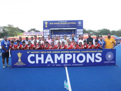 Sandeepa Kumari reflects on Hockey Jharkhand's title-winning campaign at 16th Hockey India Sub Junior Women National Championship 2026 | Sandeepa Kumari reflects on Hockey Jharkhand's title-winning campaign at 16th Hockey India Sub Junior Women National Championship 2026 Sandeepa Kumari reflects on Hockey Jharkhand's title-winning campaign at 16th Hockey India Sub Junior Women National Championship 2026 | Sandeepa Kumari reflects on Hockey Jharkhand's title-winning campaign at 16th Hockey India Sub Junior Women National Championship 2026