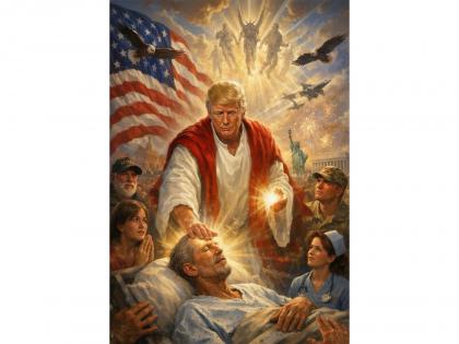 Trump deletes AI-generated image depicting himself as Jesus amid backlash | Trump deletes AI-generated image depicting himself as Jesus amid backlash Trump deletes AI-generated image depicting himself as Jesus amid backlash | Trump deletes AI-generated image depicting himself as Jesus amid backlash