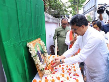 Tripura CM Manik Saha pays tribute to B.R. Ambedkar on birth anniversary | Tripura CM Manik Saha pays tribute to B.R. Ambedkar on birth anniversary Tripura CM Manik Saha pays tribute to B.R. Ambedkar on birth anniversary | Tripura CM Manik Saha pays tribute to B.R. Ambedkar on birth anniversary