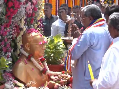 CM Siddaramaiah pays floral tribute to BR Ambedkar on his 135th birth anniversary | CM Siddaramaiah pays floral tribute to BR Ambedkar on his 135th birth anniversary CM Siddaramaiah pays floral tribute to BR Ambedkar on his 135th birth anniversary | CM Siddaramaiah pays floral tribute to BR Ambedkar on his 135th birth anniversary