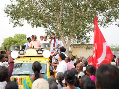 DMK will double women's entitlement amount if re-elected: MLA Kathiravan in Tiruchirappalli | DMK will double women's entitlement amount if re-elected: MLA Kathiravan in Tiruchirappalli DMK will double women's entitlement amount if re-elected: MLA Kathiravan in Tiruchirappalli | DMK will double women's entitlement amount if re-elected: MLA Kathiravan in Tiruchirappalli